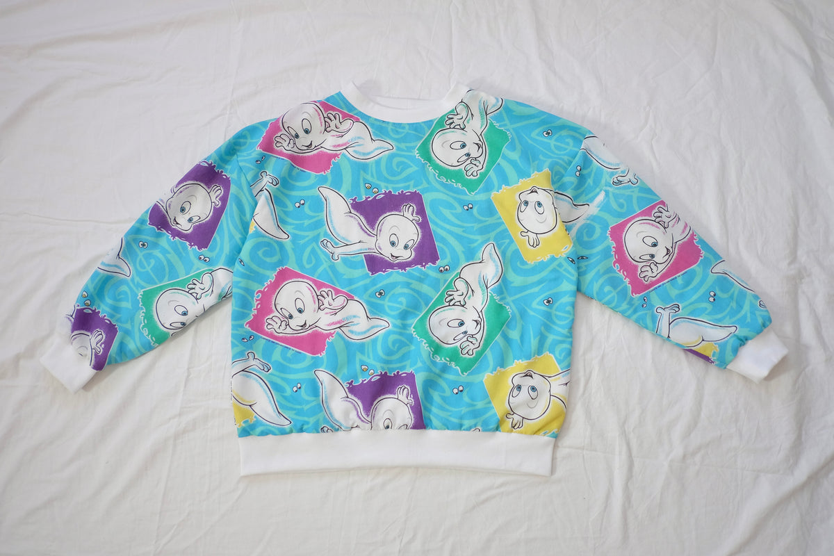 ghost crewneck sweatshirt (XL/2X)