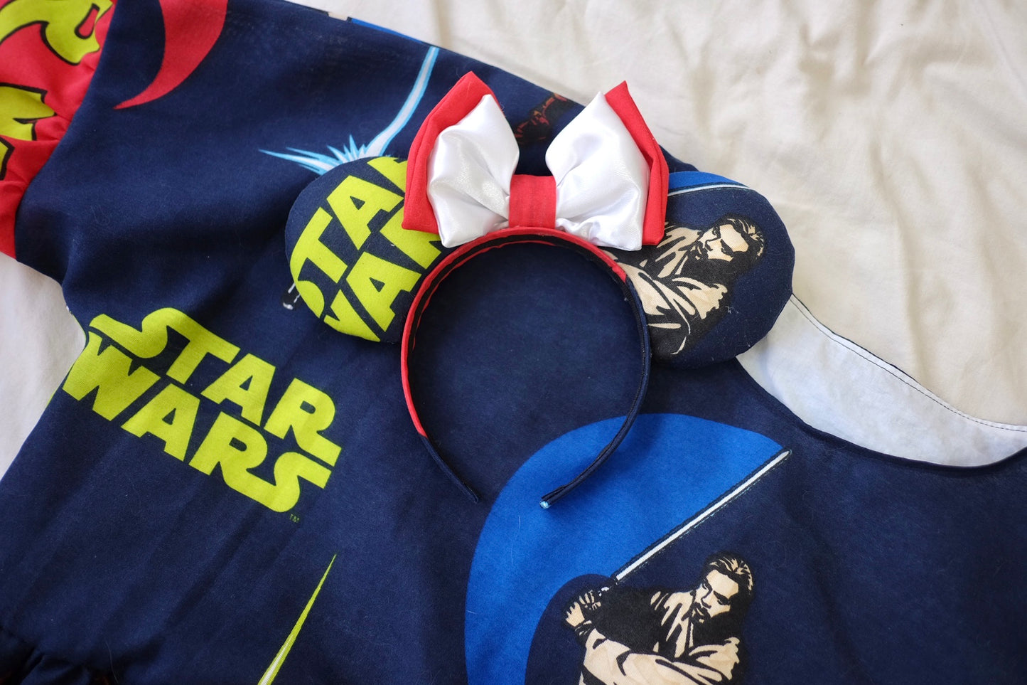 custom smock dress and ears