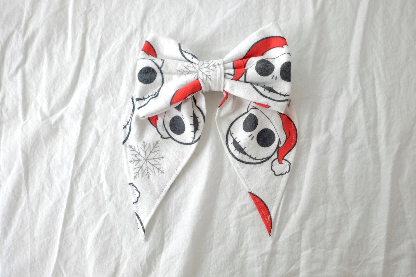 custom barrette bow