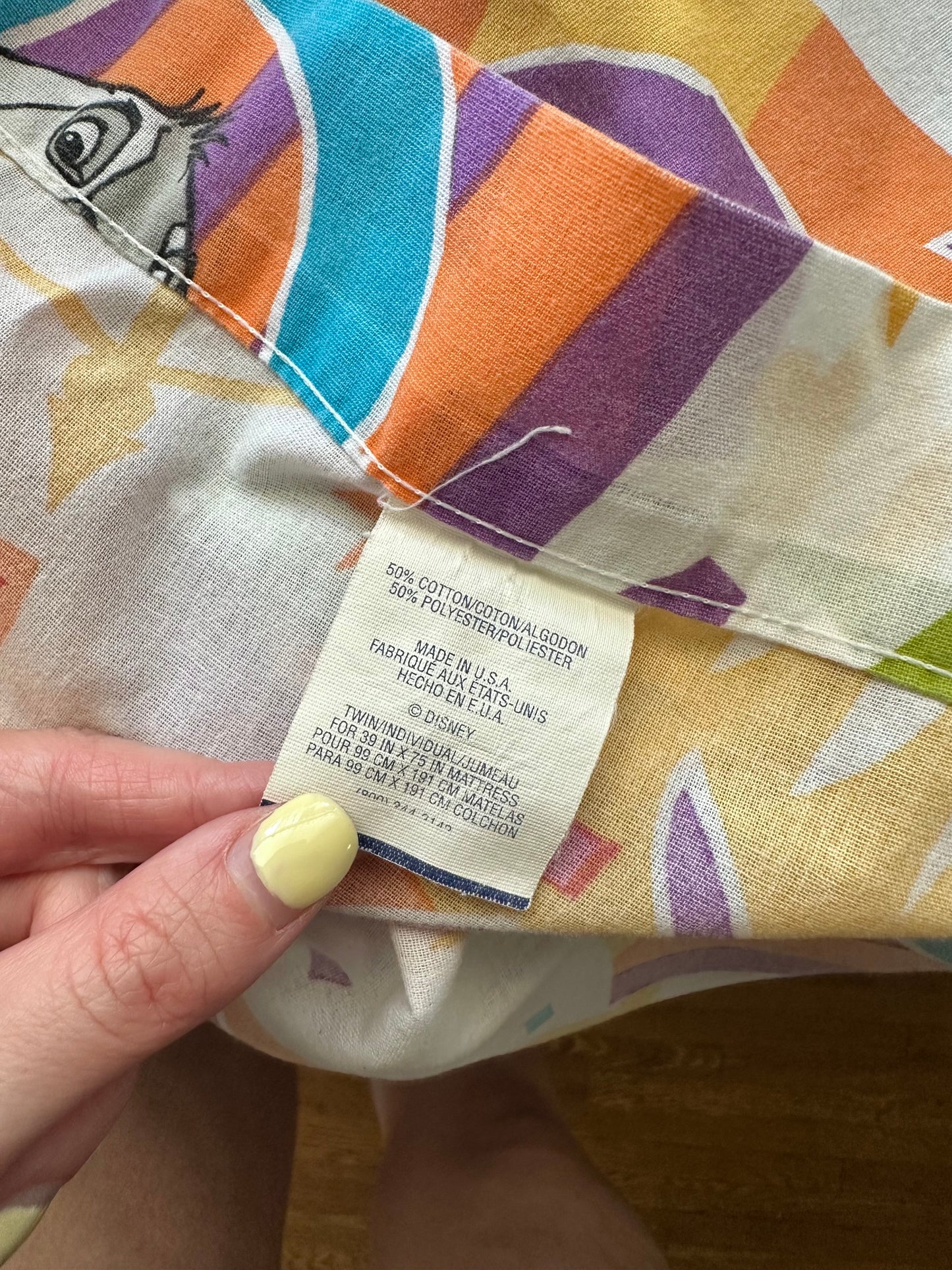 Hunchback Twin Flat Sheet