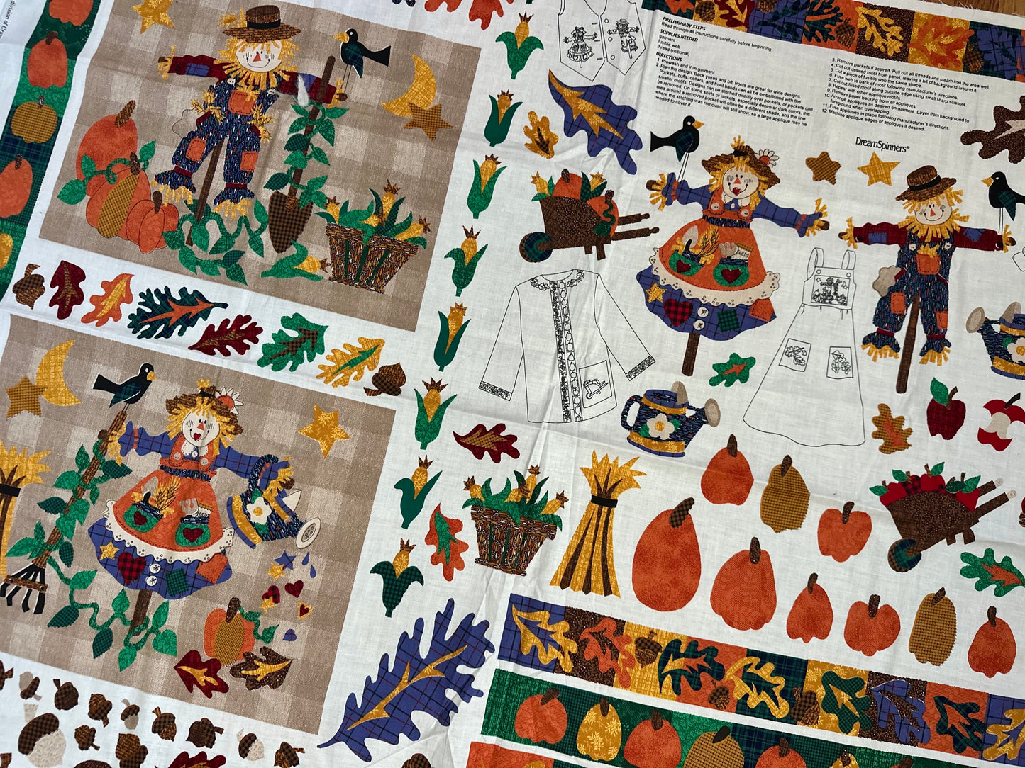 Autumn Applique Fabric 2