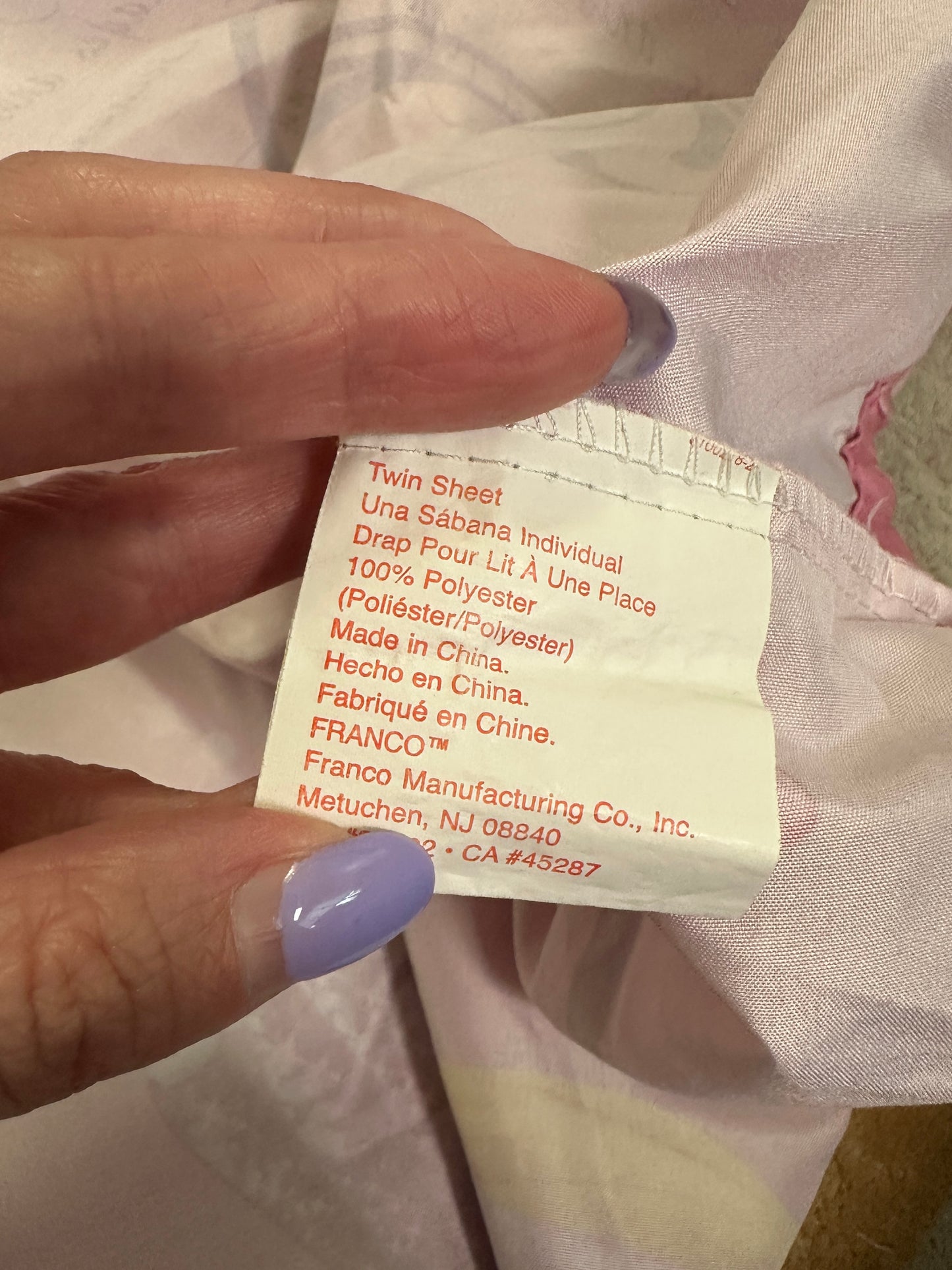 Princess Twin Fitted Sheet