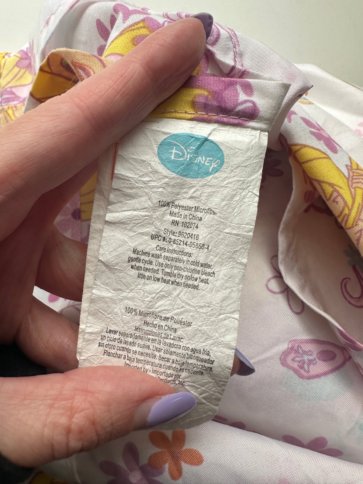 Rapunzel Crib/Toddler Flat Sheet