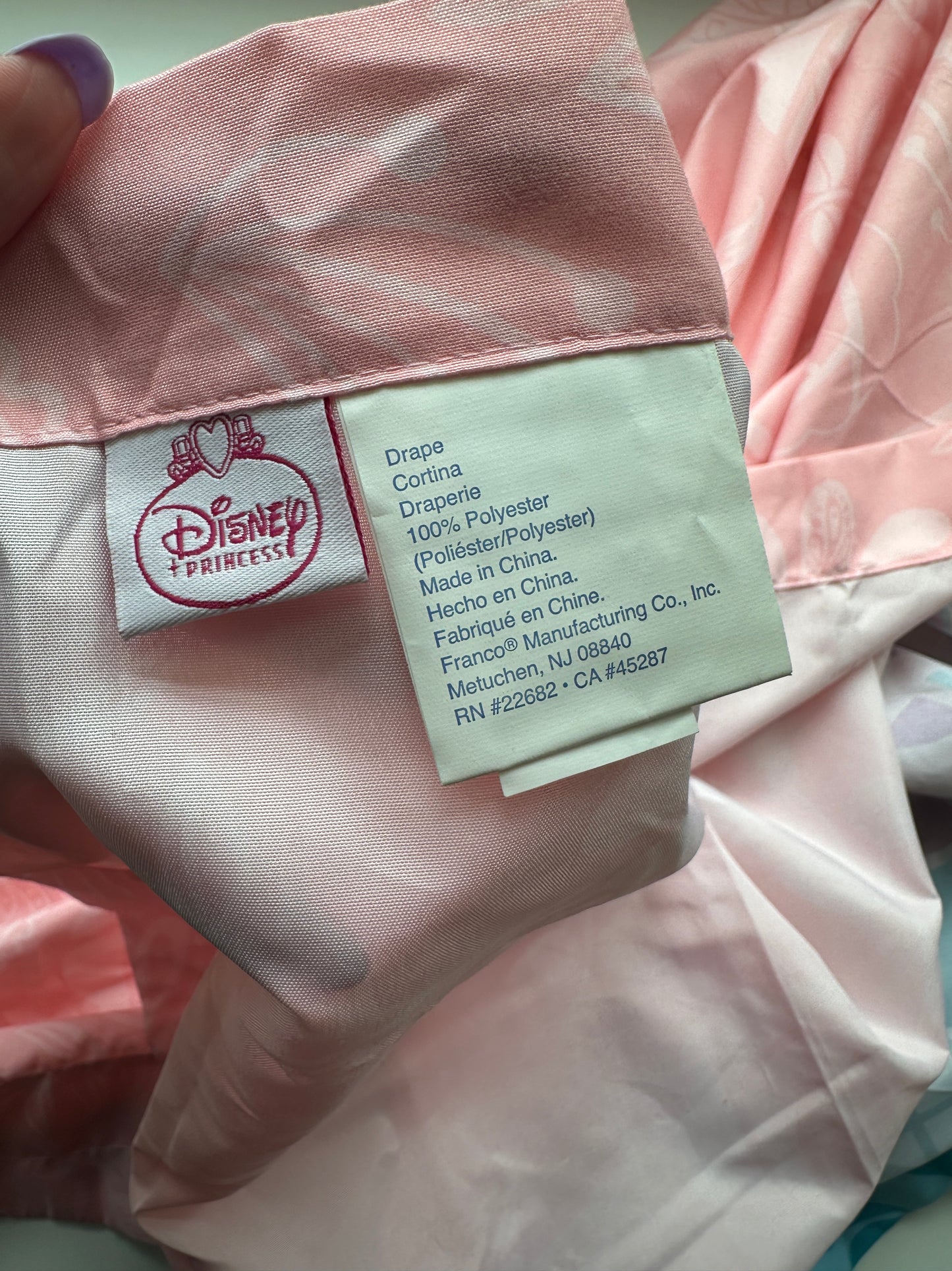 Rapunzel Curtain Panel 1