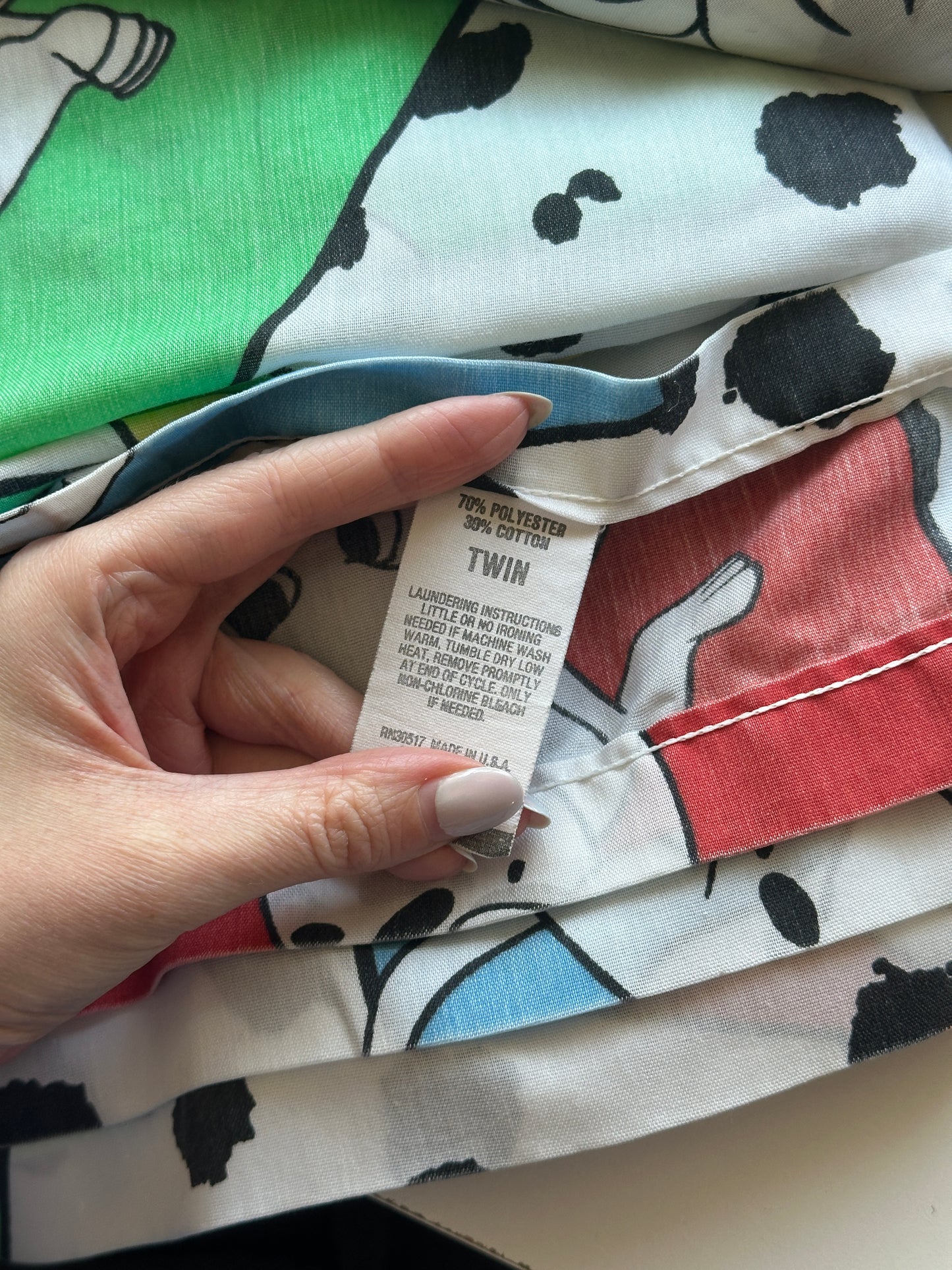 101 Dalmatians Twin Flat Sheet
