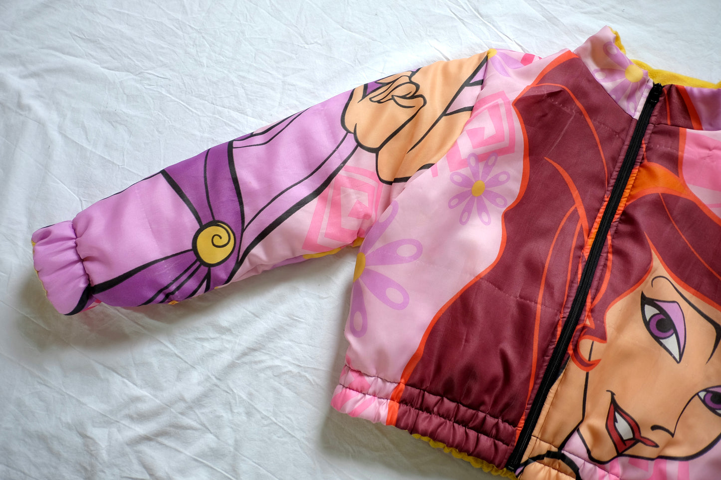 custom puffer jacket (with elastic)