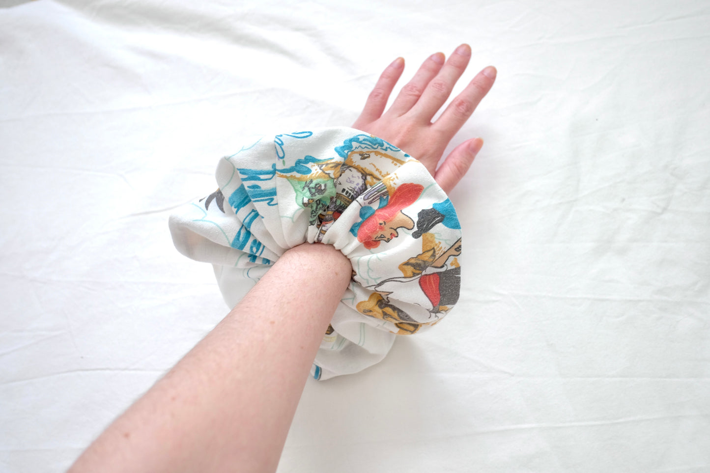 mermaid scrunchie XL