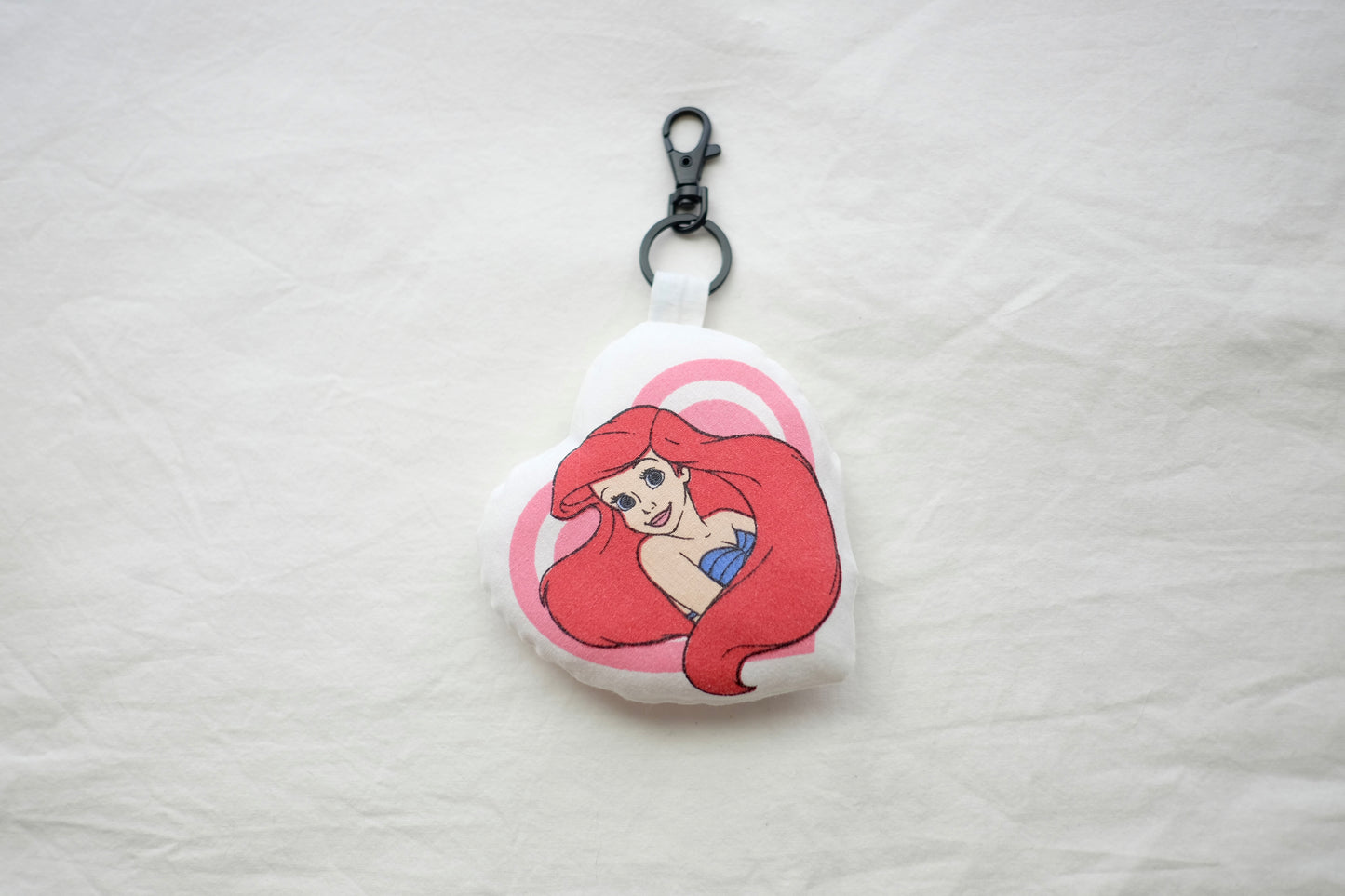 jasmine/ariel plush bag charm