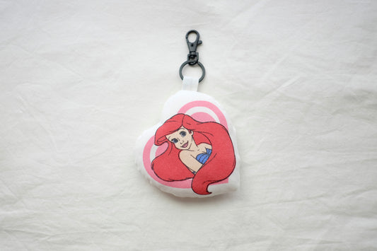 jasmine/ariel plush bag charm