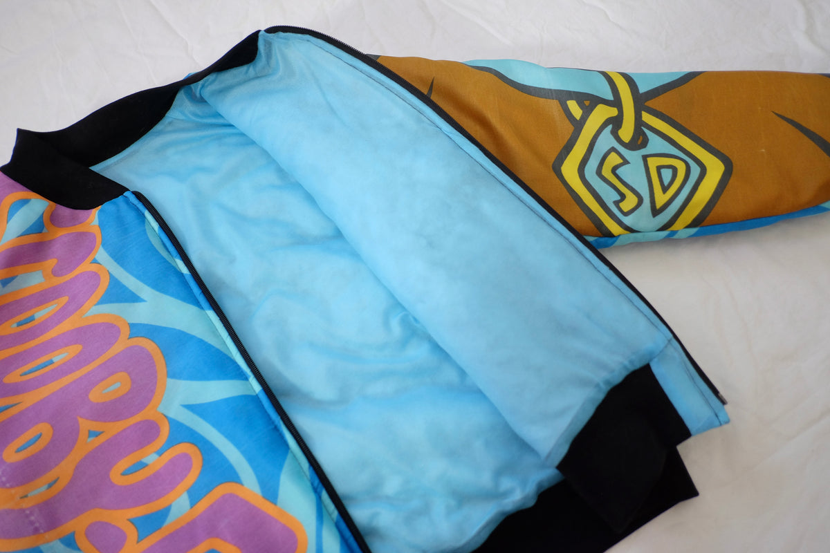 scoob puffer bomber jacket (L/XL)