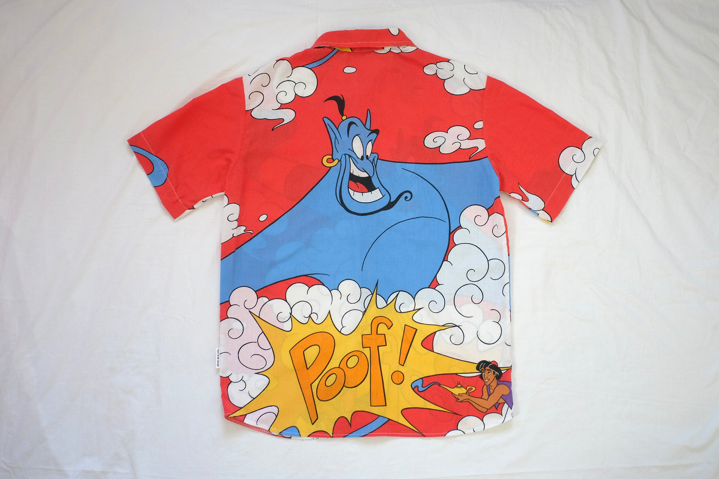 XL/2X poof button up shirt