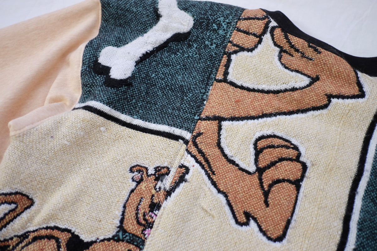 scoob tapestry crewneck sweater (M/L)