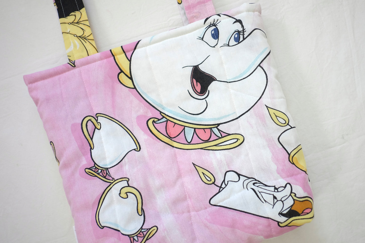 belle puffy tote bag