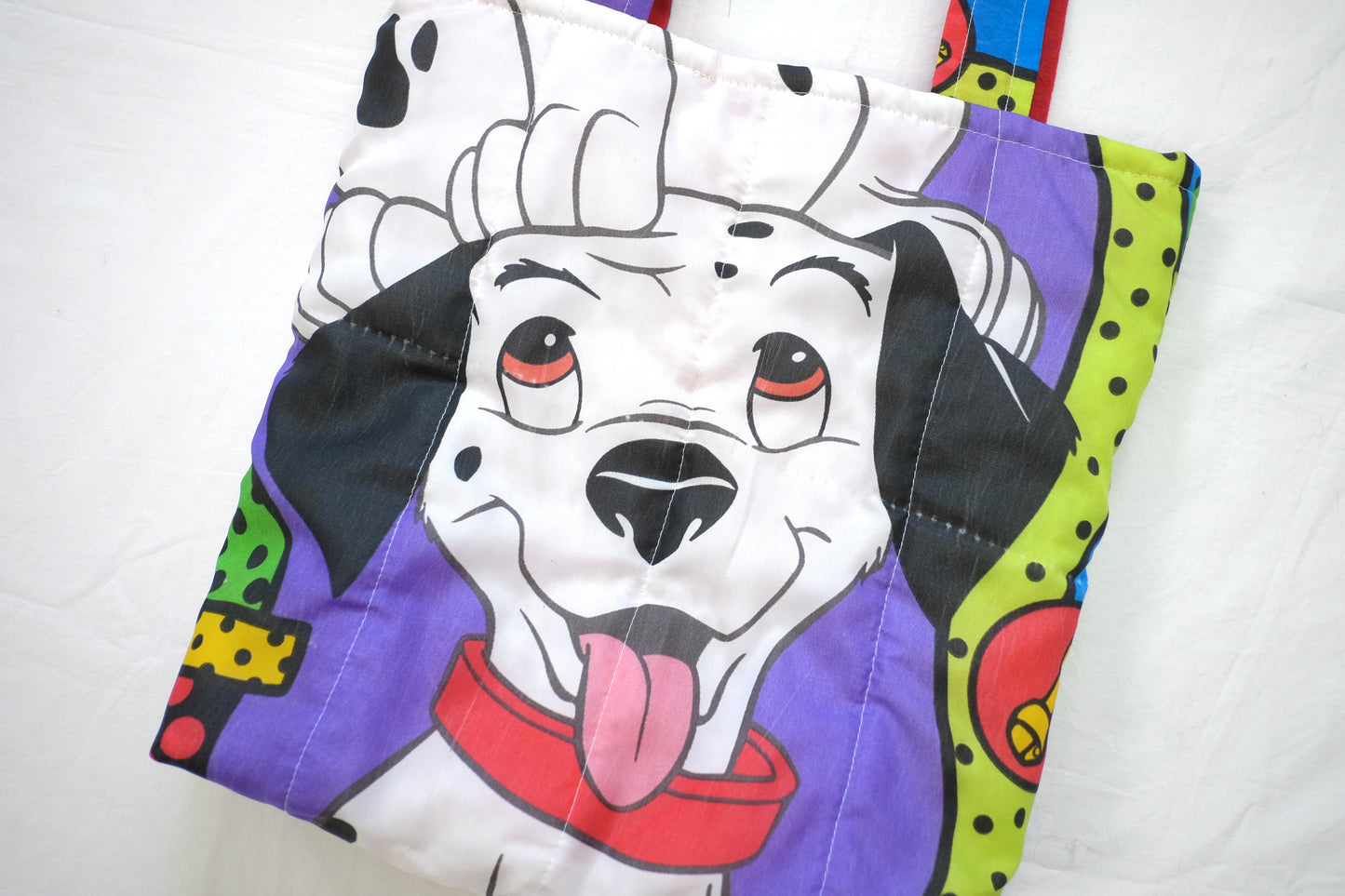 dalmatians puffy tote bag 2
