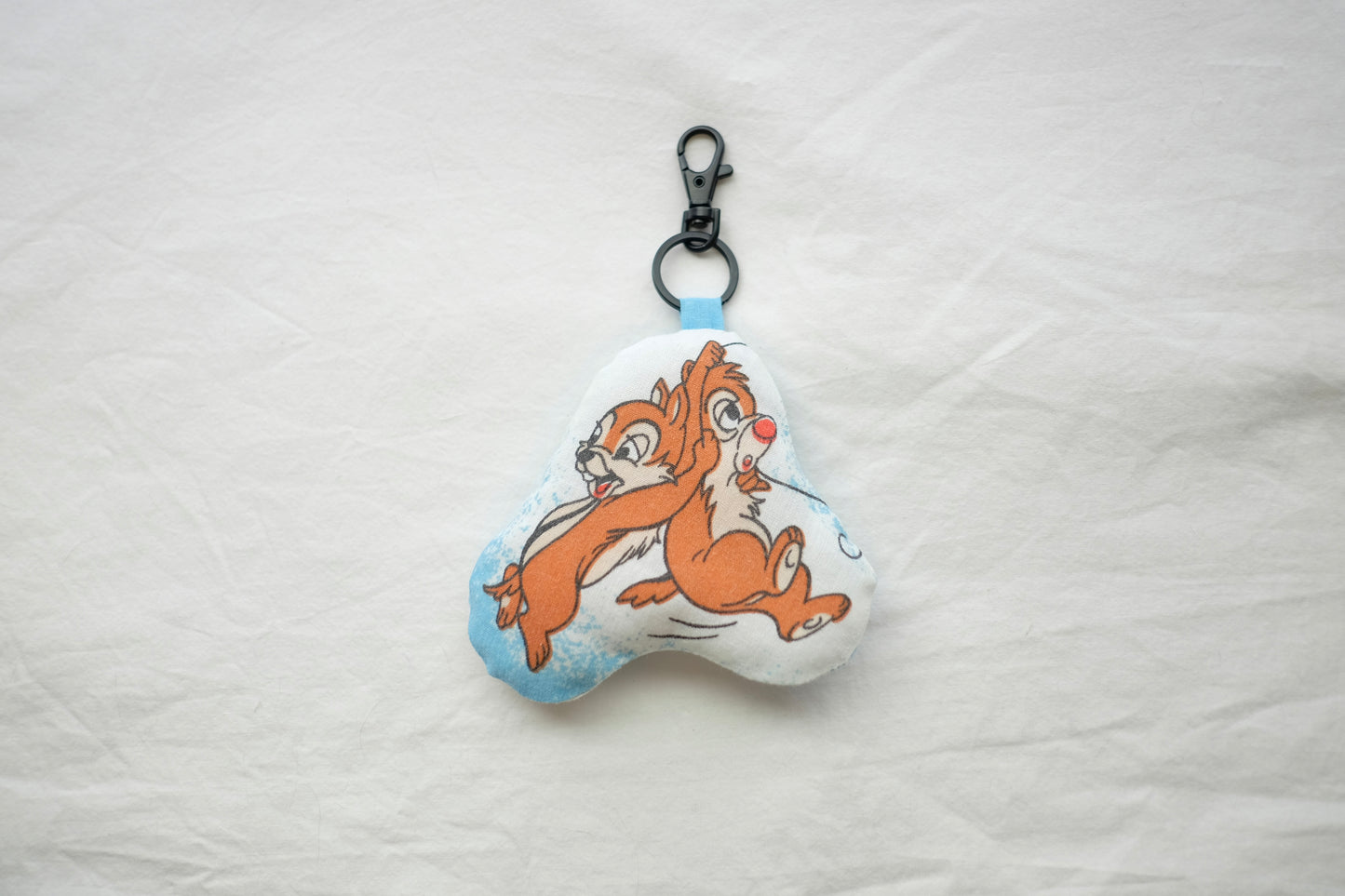 chip/dale plush bag charm