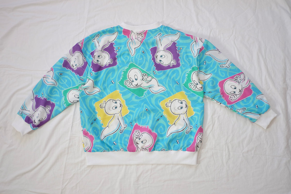 ghost crewneck sweatshirt (XL/2X)
