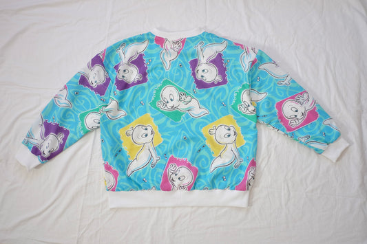 ghost crewneck sweatshirt (XL/2X)