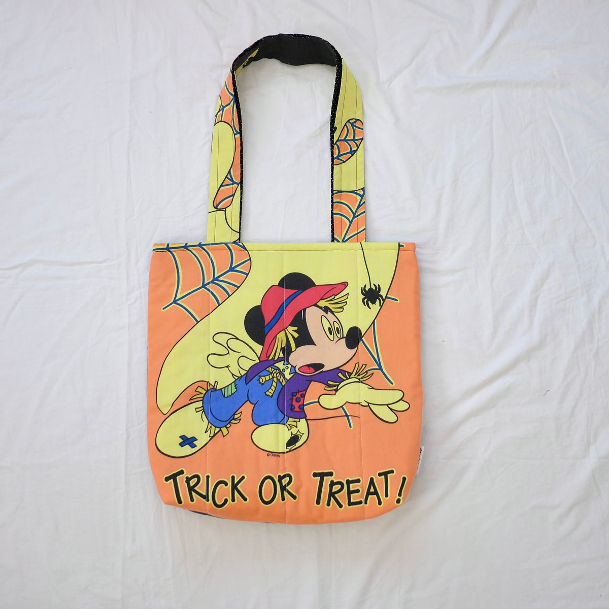 trick or treat puffy tote bag