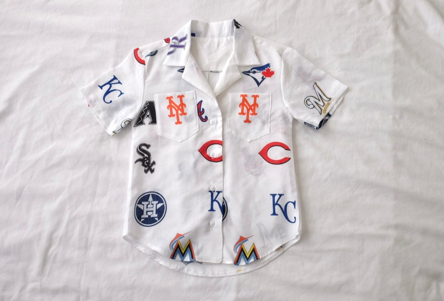 custom kid's button up