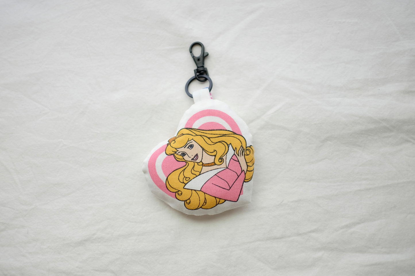 cindy/aurora plush bag charm