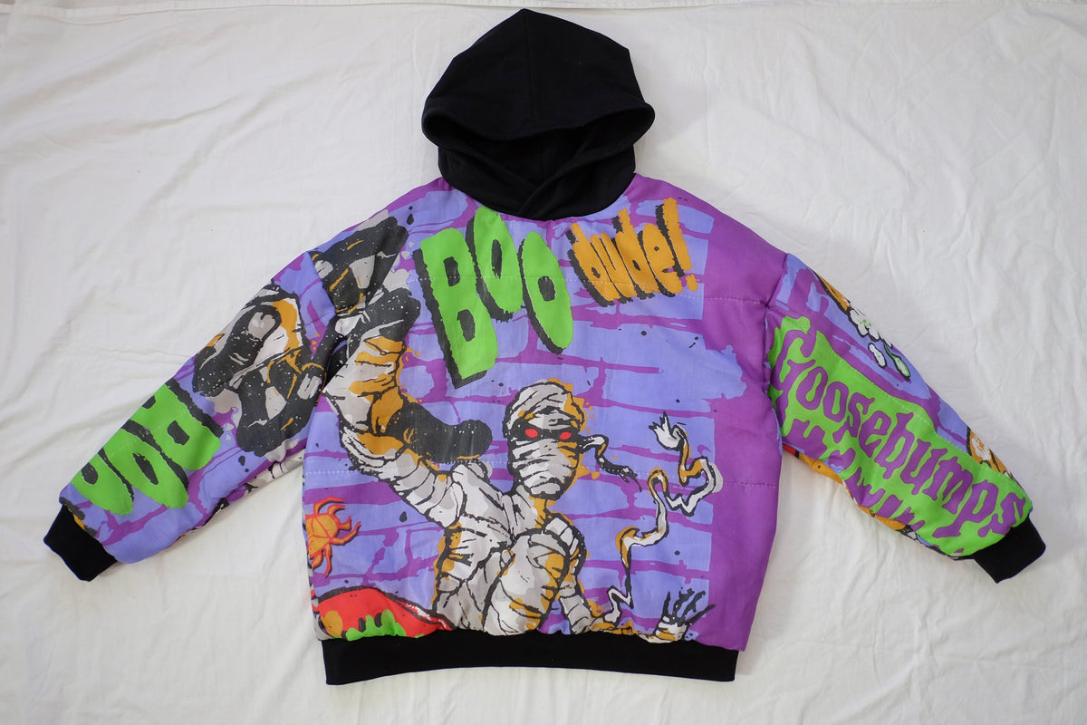 goosebump puffer hoodie (2X/3X)