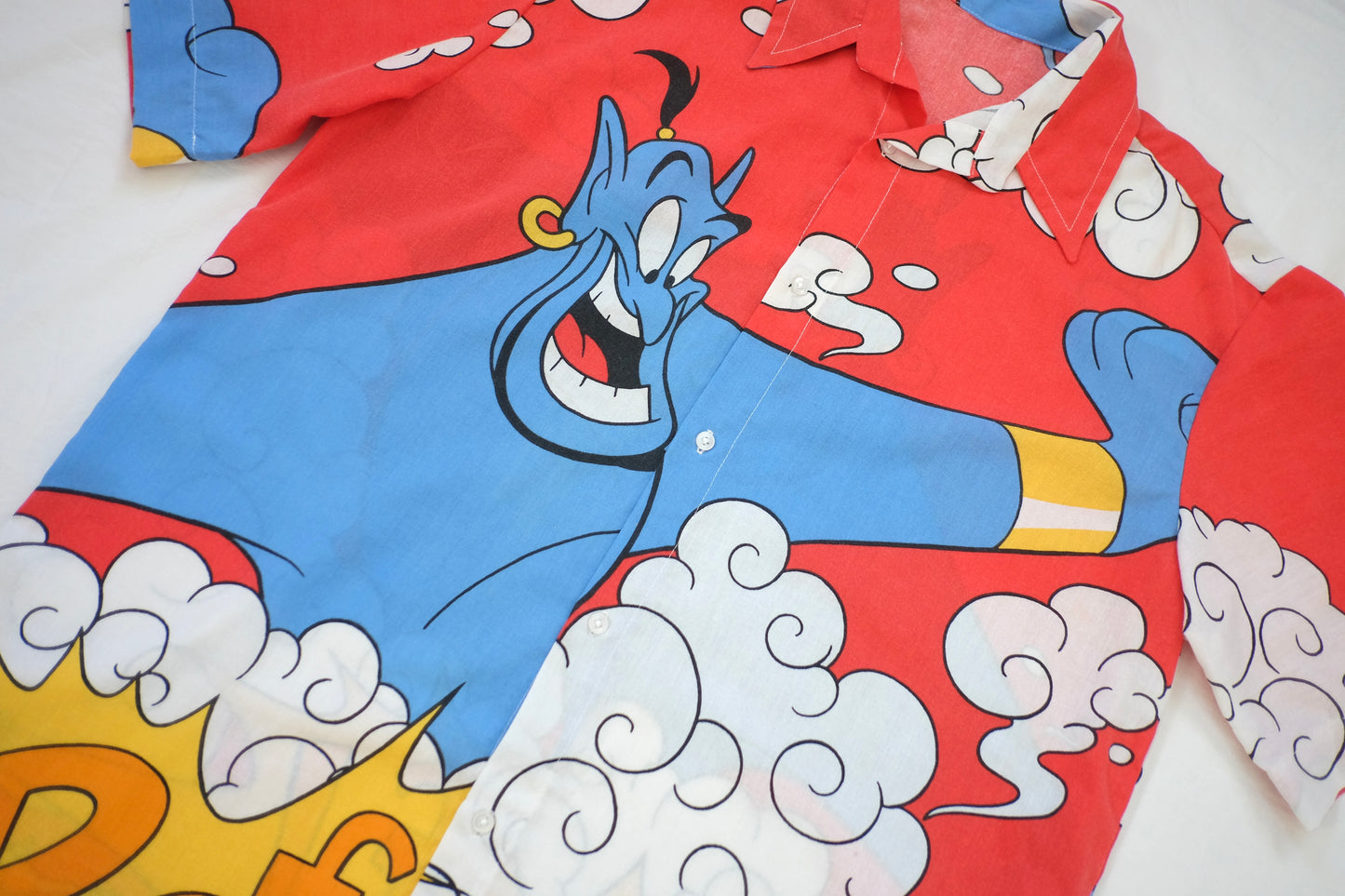 XL/2X poof button up shirt
