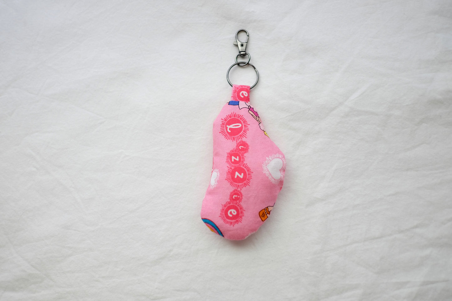lizzie plush bag charm