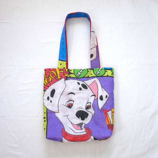 dalmatians puffy tote bag 1