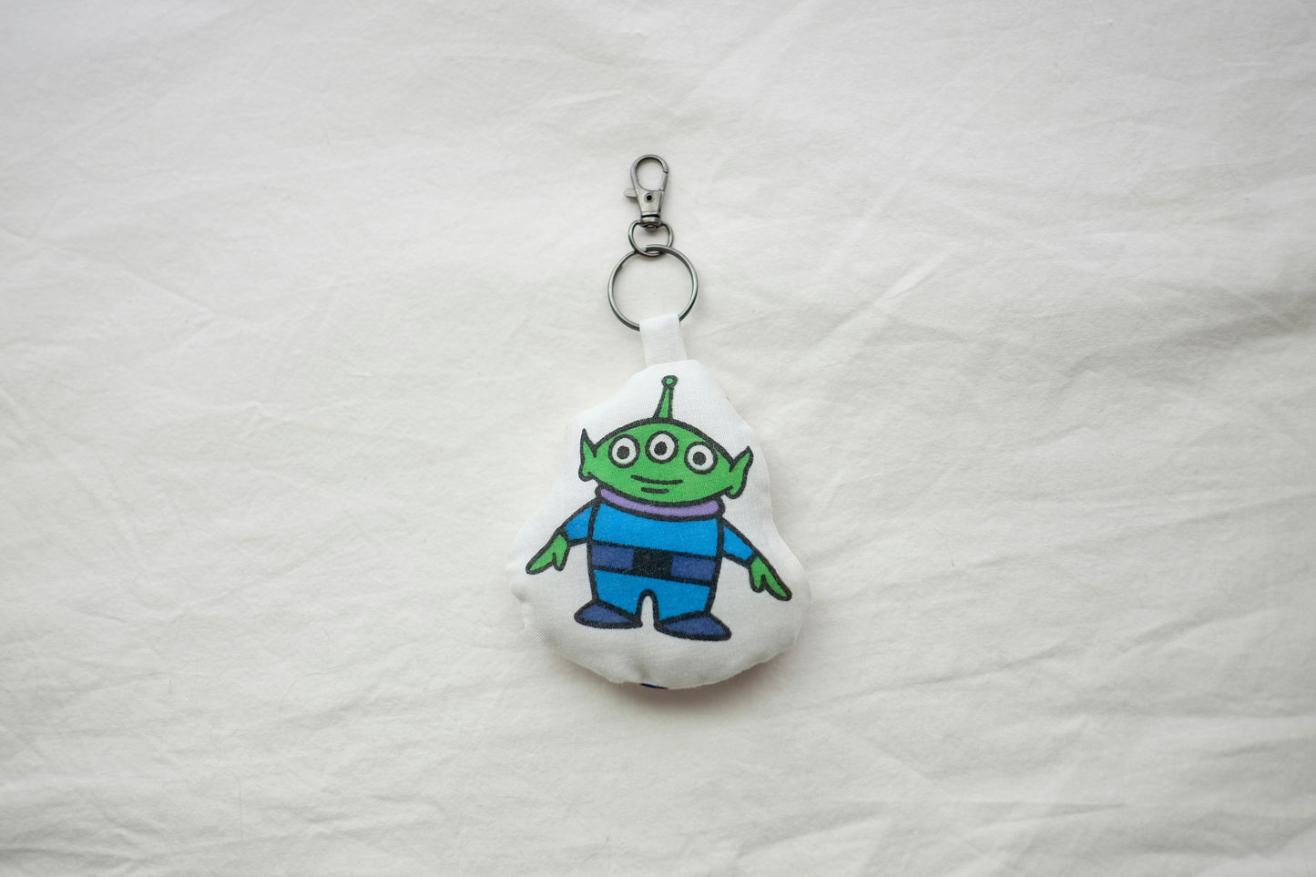 alien plush bag charm