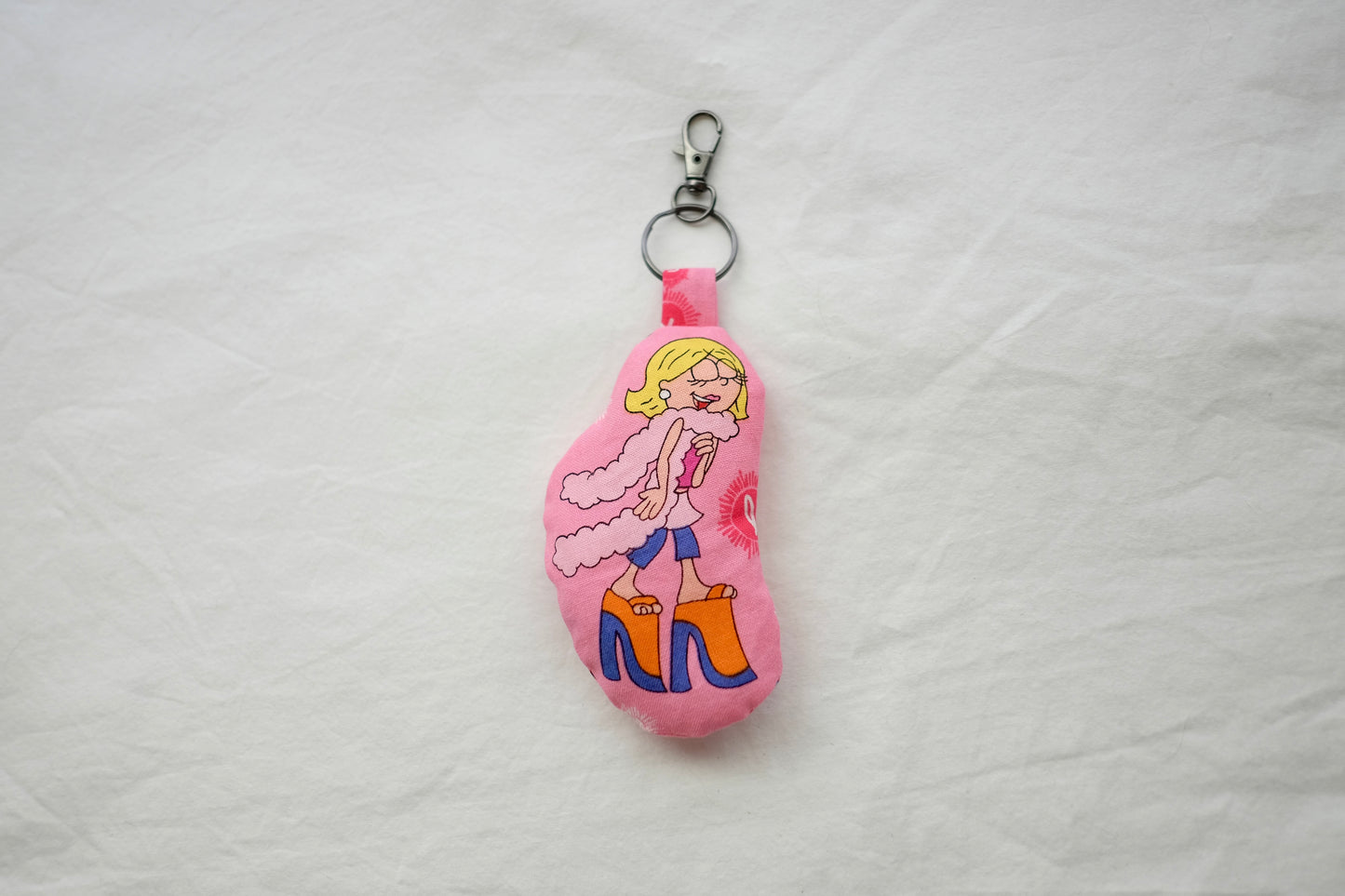 lizzie plush bag charm