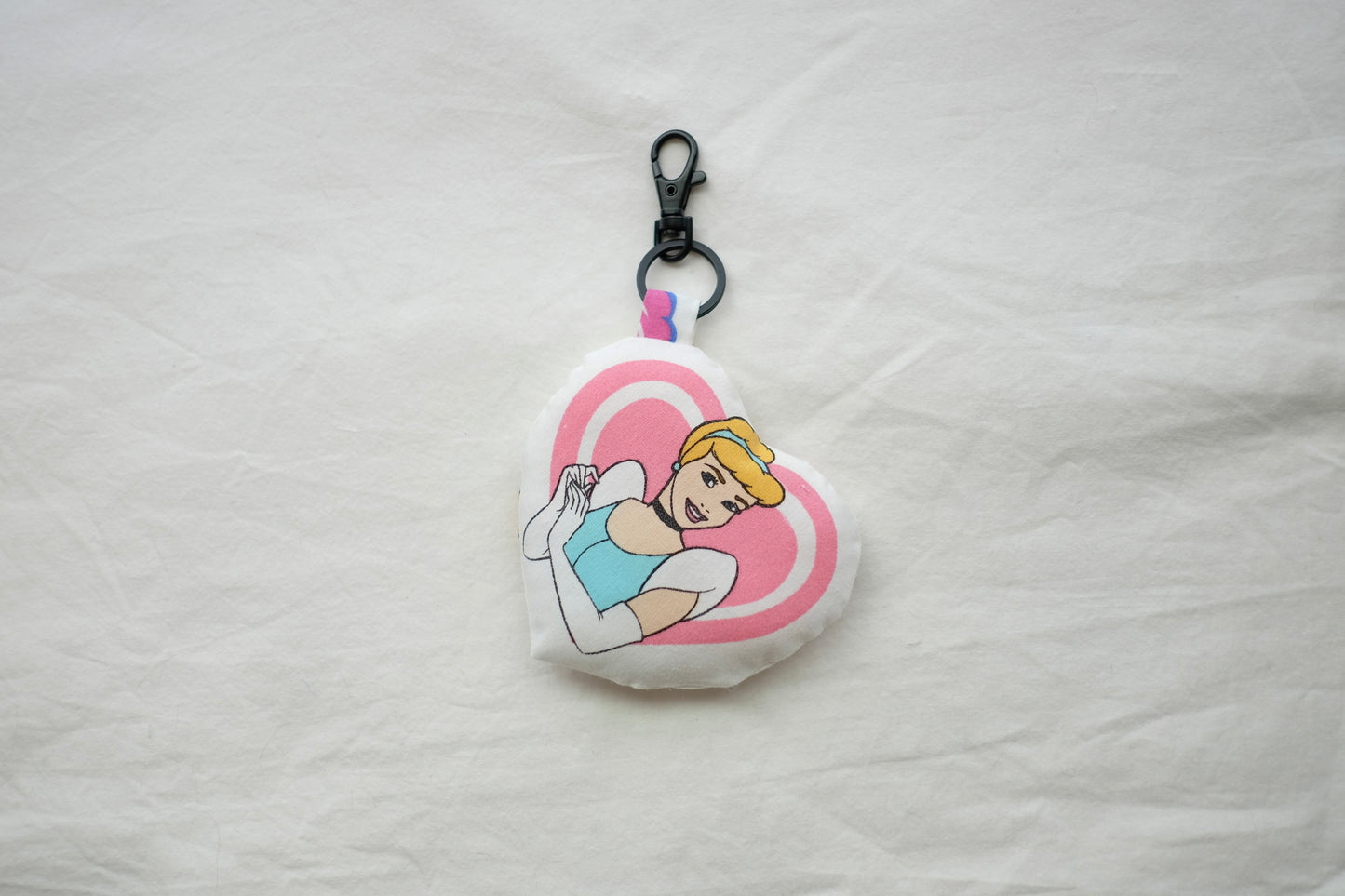 cindy/aurora plush bag charm