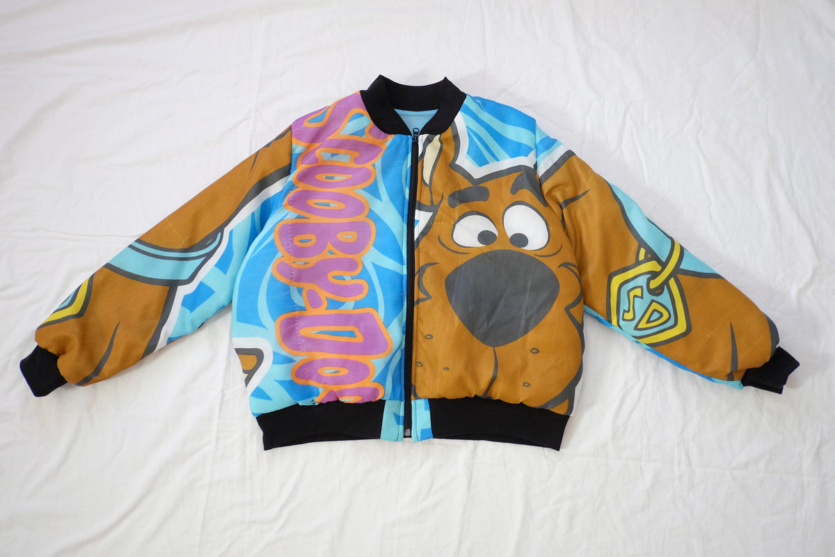 scoob puffer bomber jacket (L/XL)