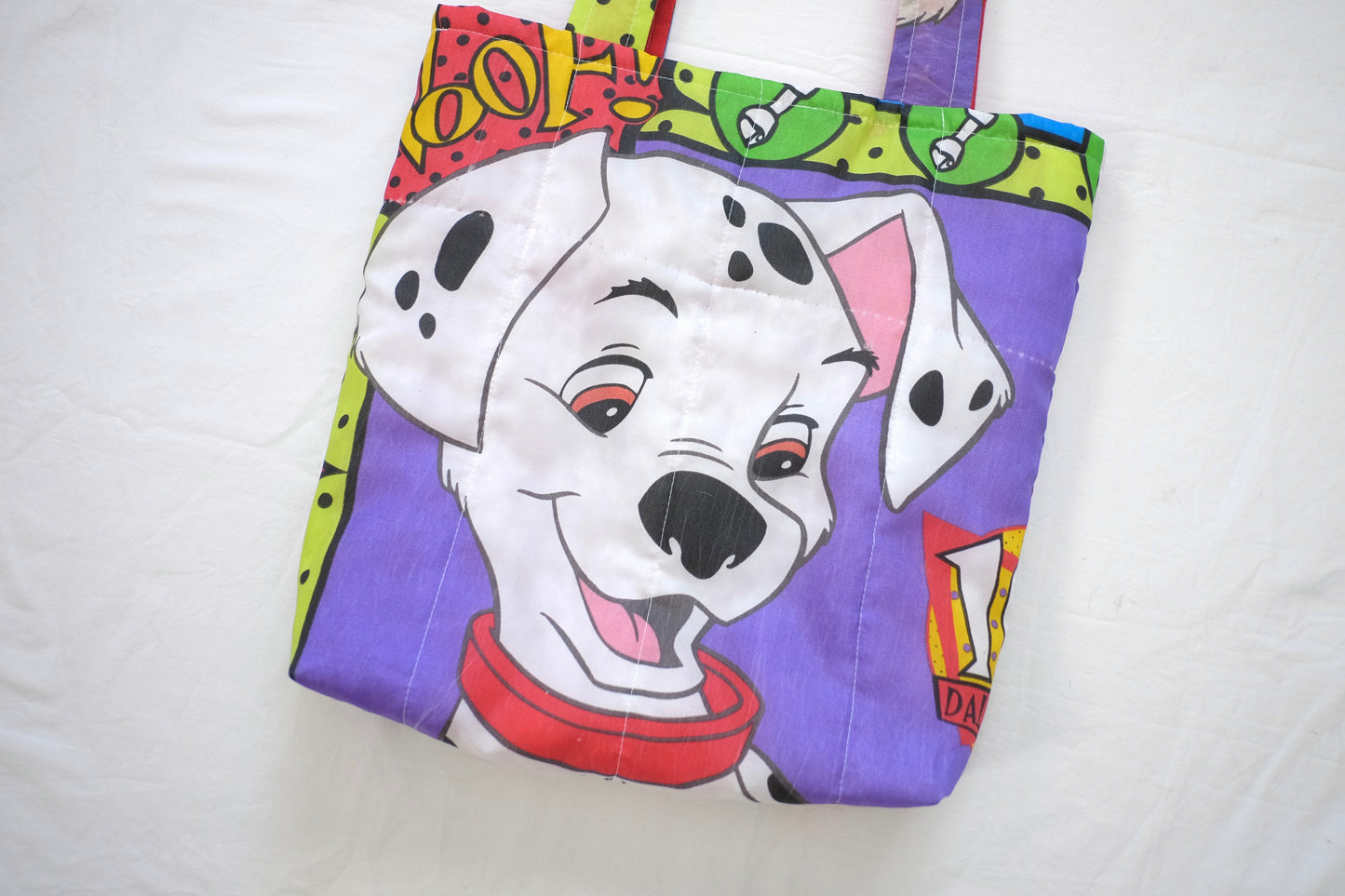 dalmatians puffy tote bag 1