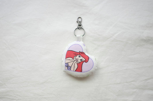 ariel plush bag charm