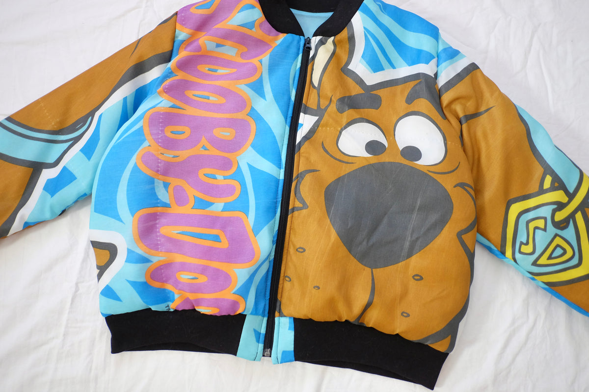 scoob puffer bomber jacket (L/XL)