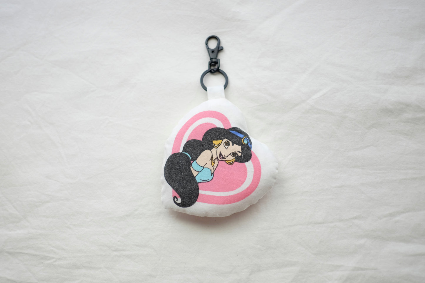 jasmine/ariel plush bag charm