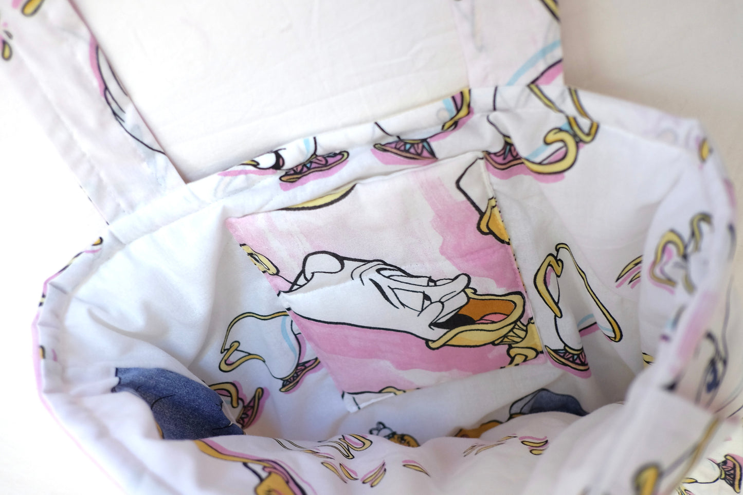 belle puffy tote bag