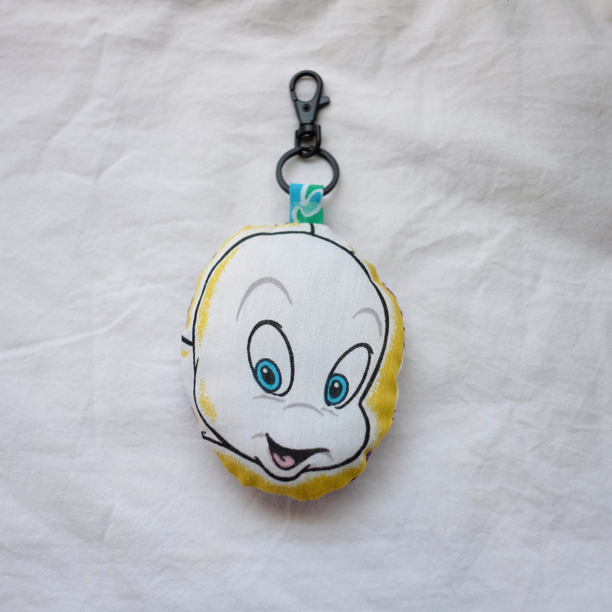 ghost plush bag charm