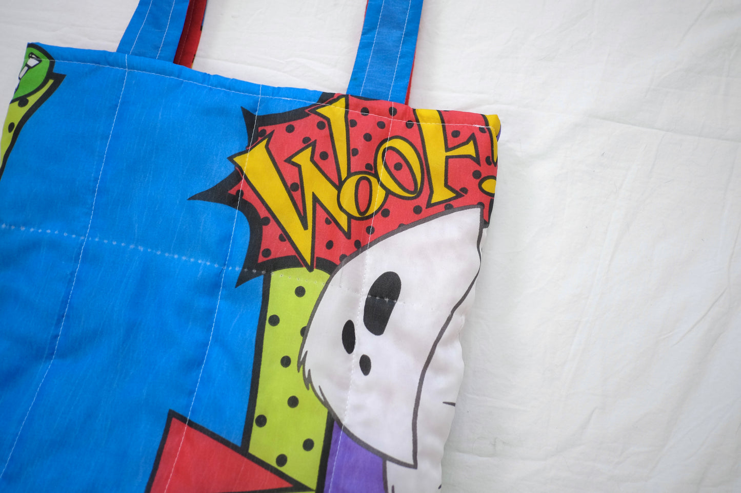 dalmatians puffy tote bag 2