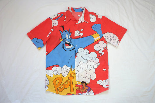 XL/2X poof button up shirt