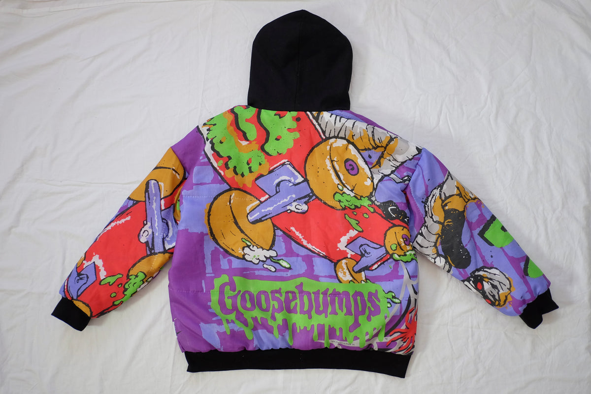 goosebump puffer hoodie (2X/3X)