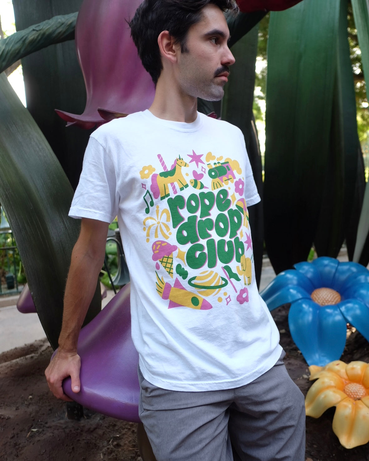 rope drop club t-shirt