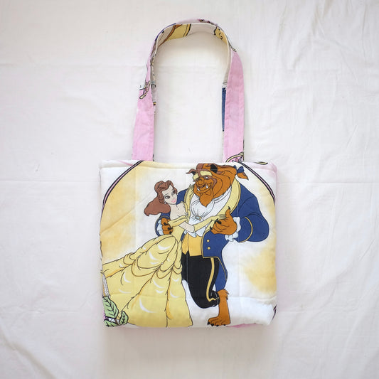 belle puffy tote bag