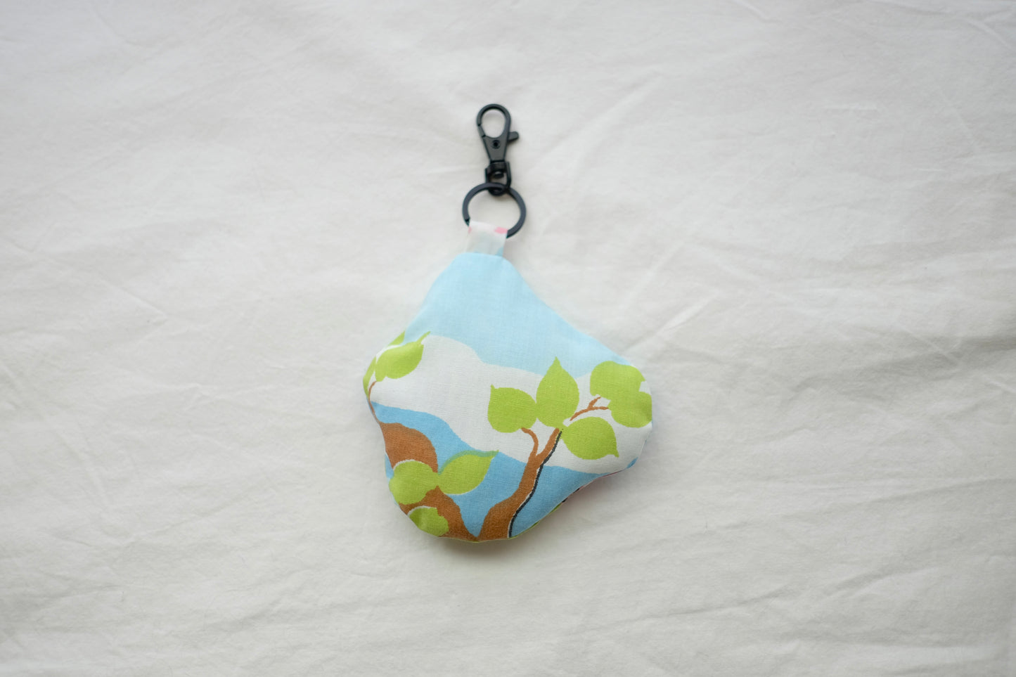 flower plush bag charm
