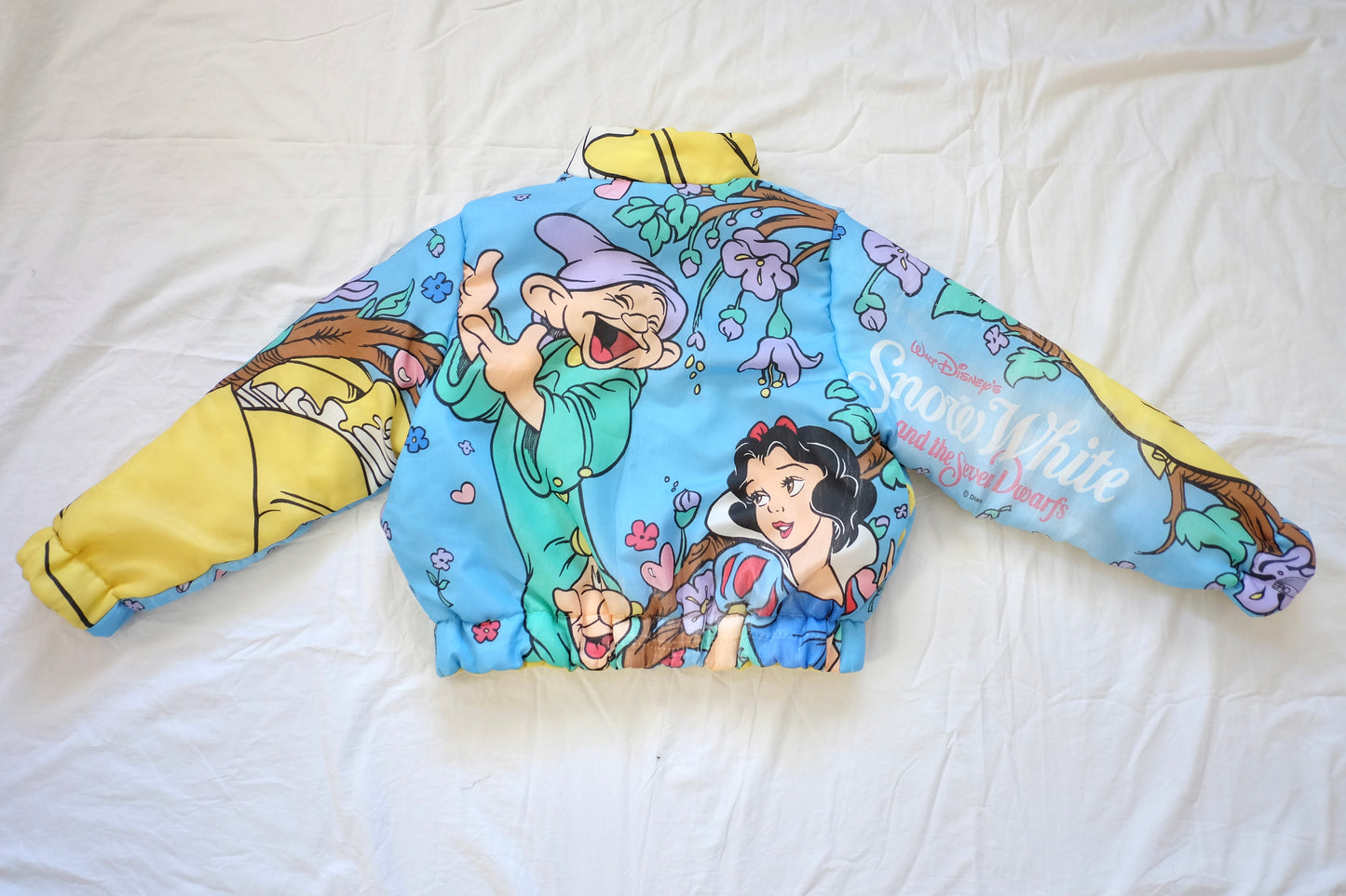 custom cinched puffer jacket