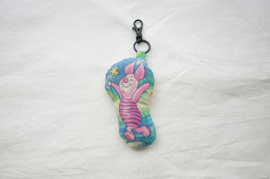 piglet plush bag charm