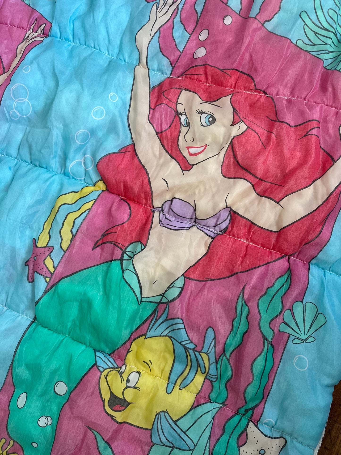 Little Mermaid Twin Sleeping Bag