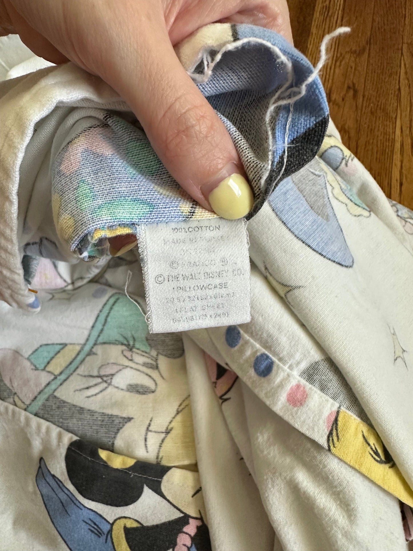 Minnie Flannel Twin Flat Sheet