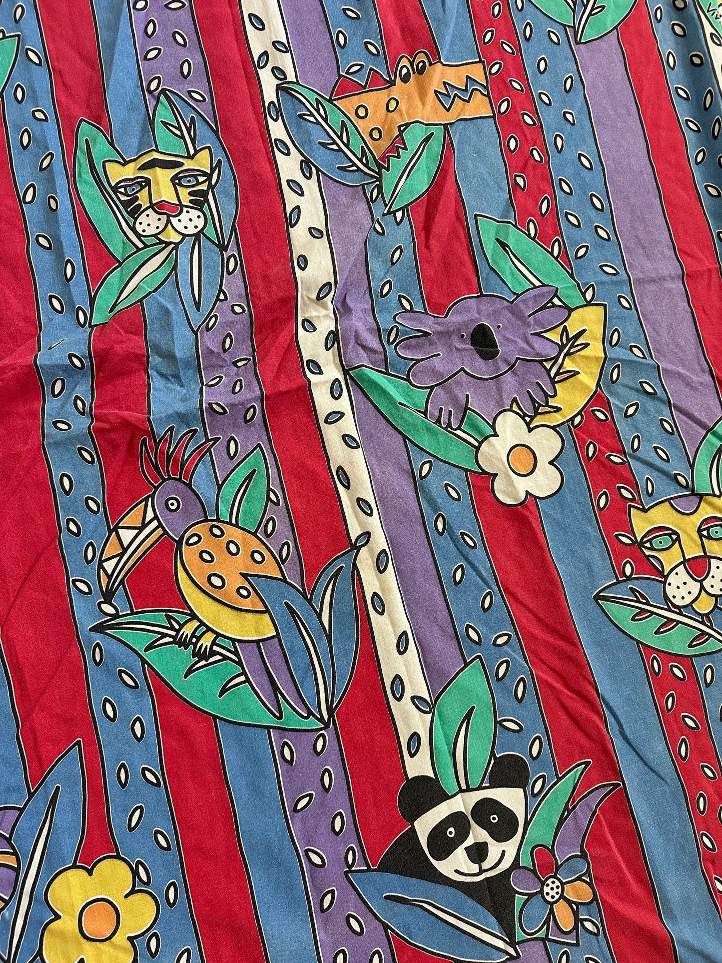 Animals Fitted Twin Sheet 1
