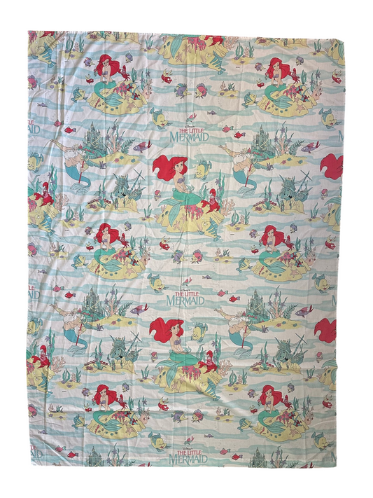 Little Mermaid Twin Flat Sheet